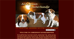 Desktop Screenshot of ambermoonkennels.com